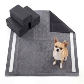 150 Pack Charcoal Dog Pee Pads 24  24, 6 Layer Ultra Absorbent Pet Training Pads With Odor Control (Option: Default)