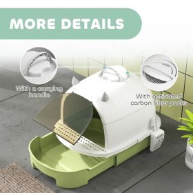 Cat Litter Box, Cat Litter Box Enclosure (Option: as picture)