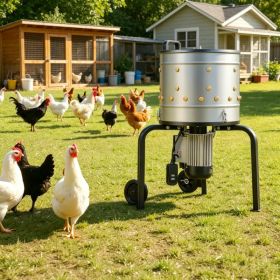 Plucker Machine with Easy to Clean and Space-Saving for Outdoor (Option: Default title)